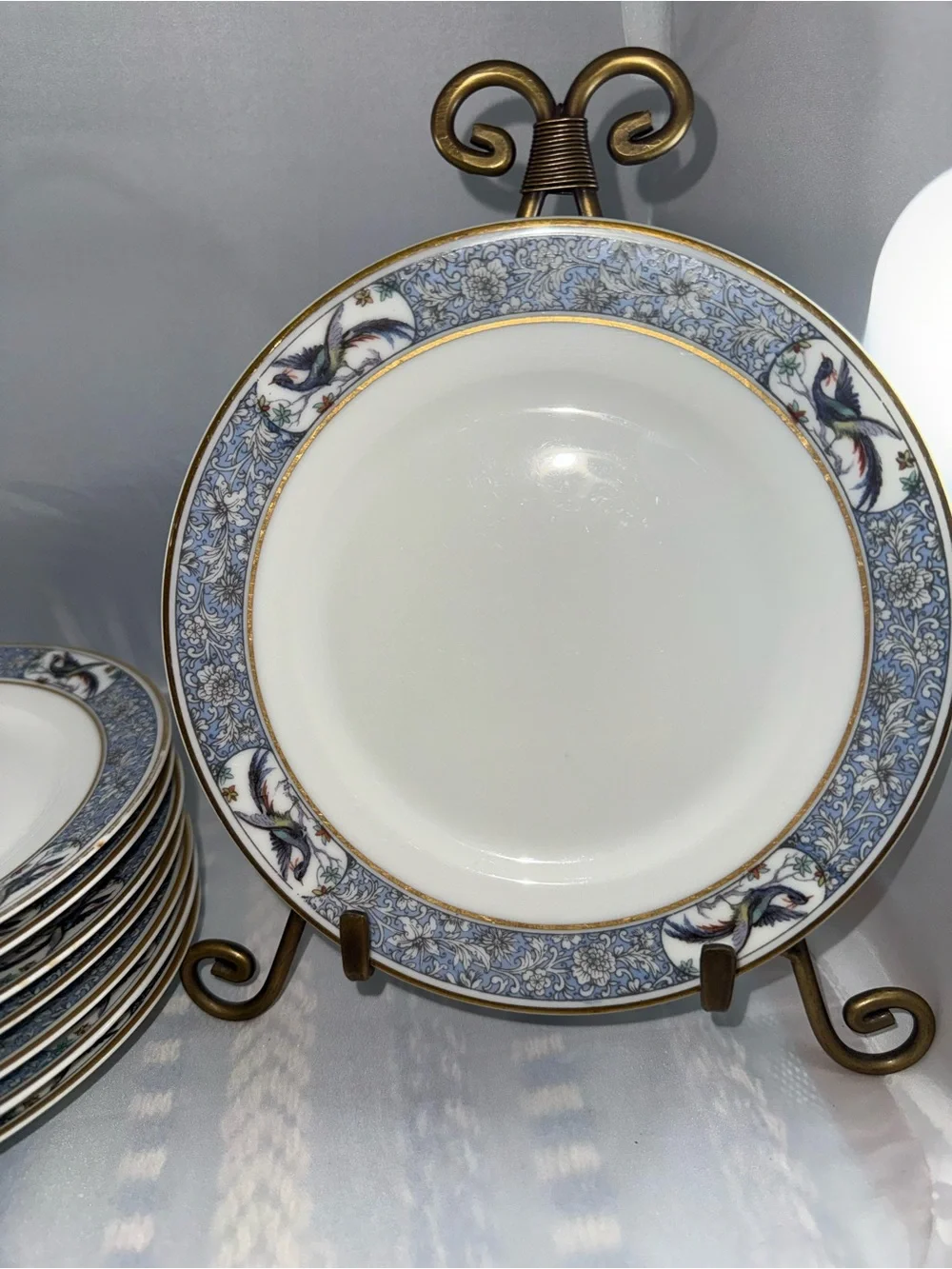 Antique Theodore Haviland Limoges Salad Plates- Set of 8